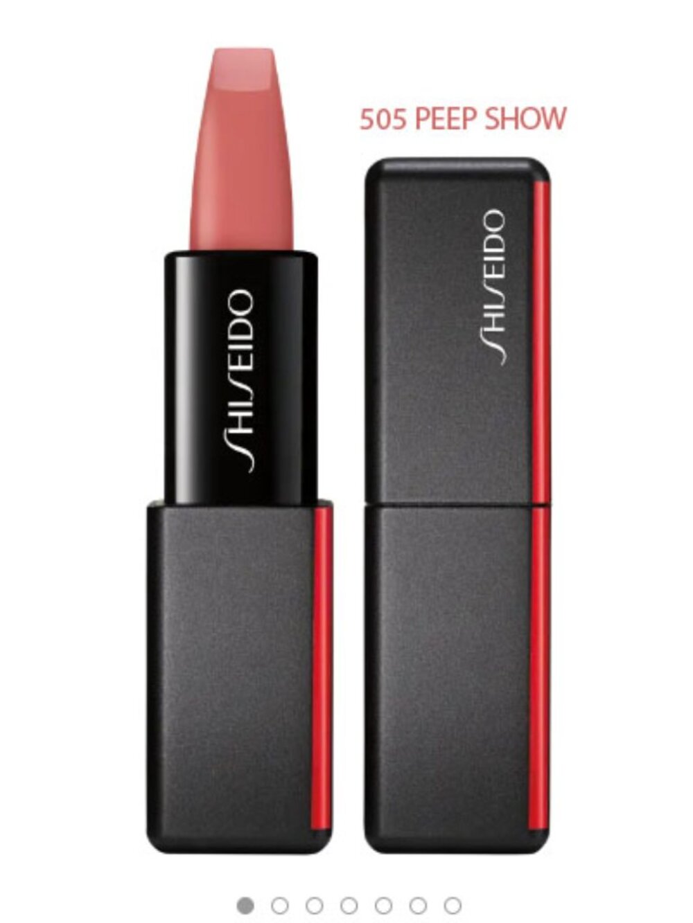Shiseido ModernMatte Powder Lipstick 505 PEEPSHOW NIB 4g/0.14oz. Full Size